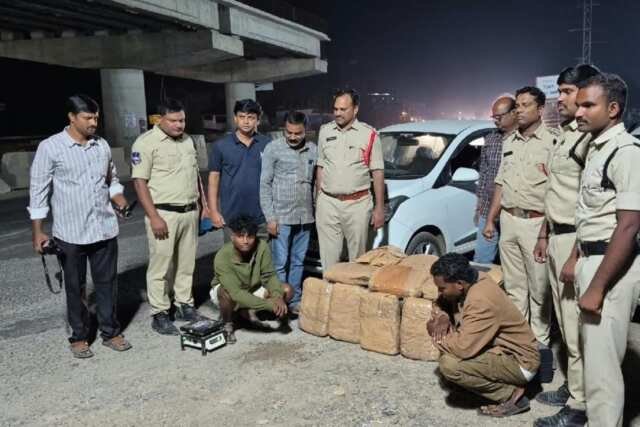 గంజాయి అక్రమ రవాణాపై ఉక్కుపాదం